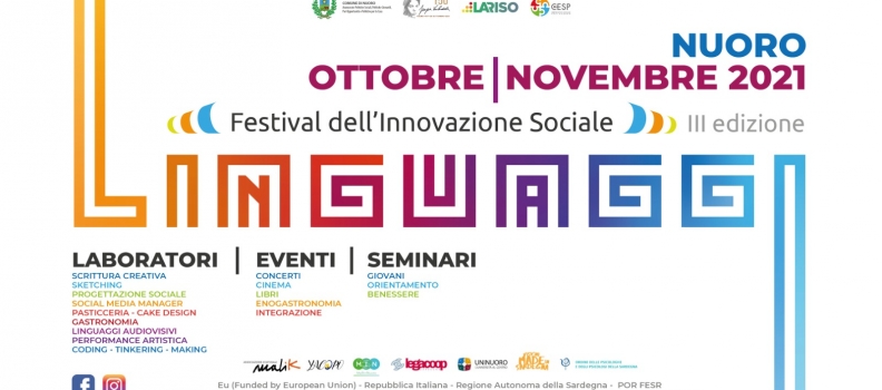 Eurobridge, nell’ambito del Festival dell’Innovazione sociale “Linguaggi”, coordina un laboratorio di progettazione sociale (Nuoro, 28 ottobre-25 novembre 2021)